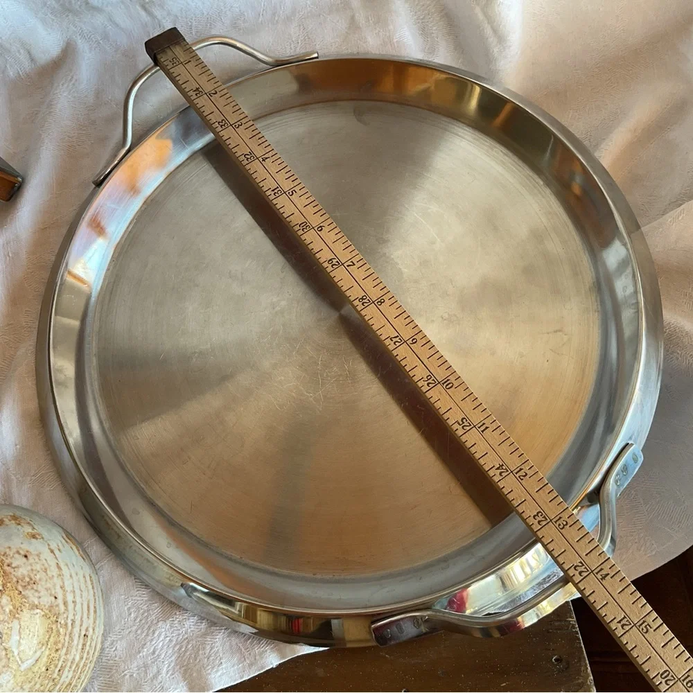 Continental Serving Tray Stainless Steel 18/10 Handles 14